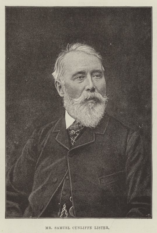 Samuel Cunliffe Lister af English Photographer