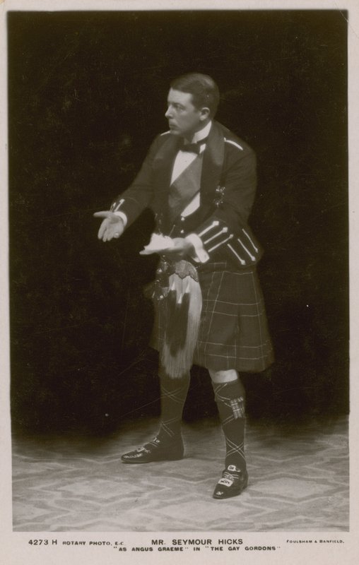 Mr Seymour Hicks, som Angus Graeme i The Gay Gordons af English Photographer