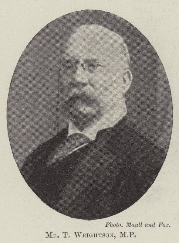 hr. T Wrightson, MP af English Photographer