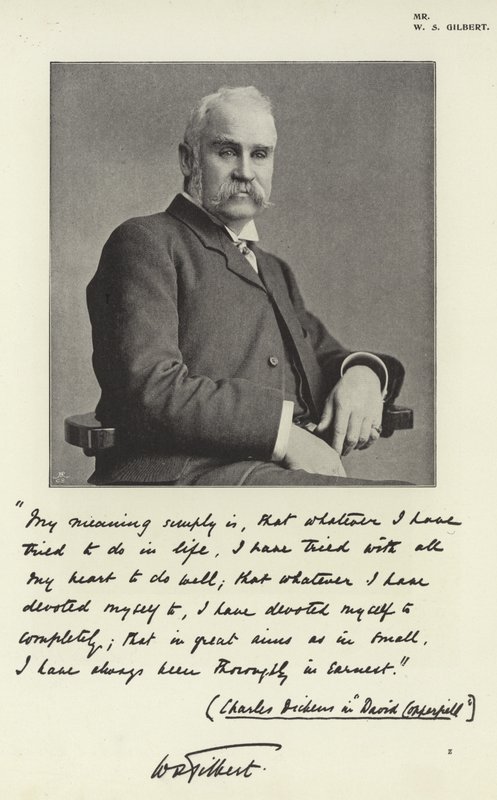 W S Gilbert af English Photographer