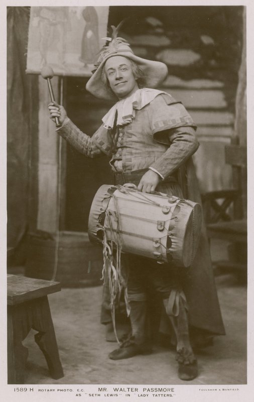 Walter Passmore, Seth Lewis i Lady Tatters af English Photographer