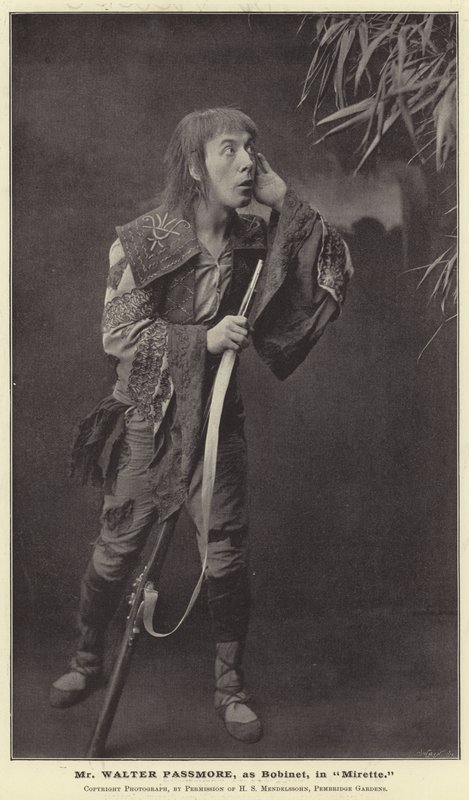 Walter Passmore, som Bobinet, i Mirette af English Photographer