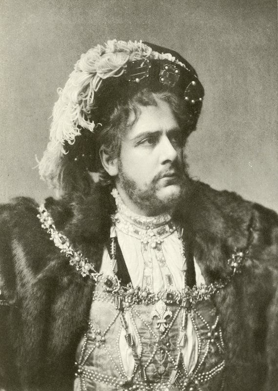 Mr William Terriss som Henry VIII (gravure) af English Photographer