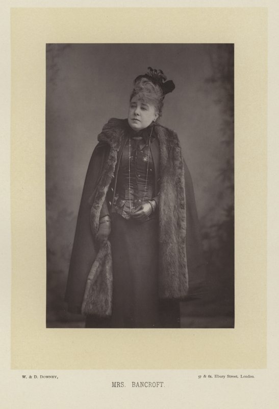 Fru Bancroft af English Photographer