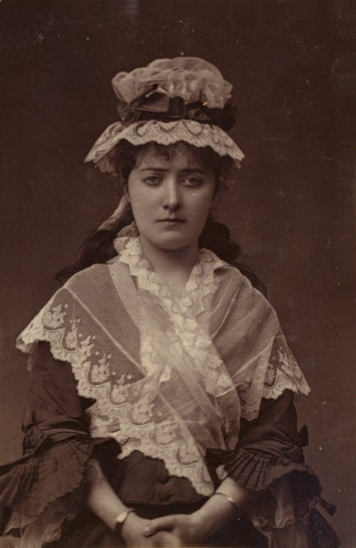 Fru Clara Rousby af English Photographer