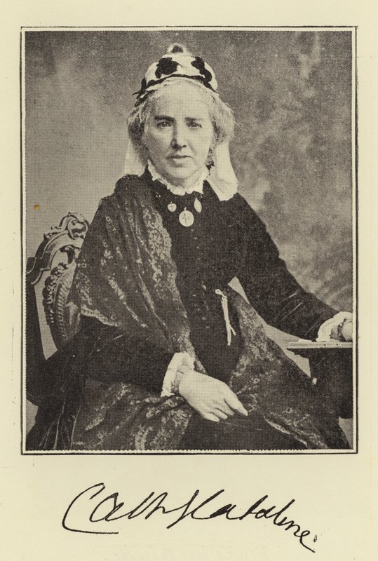 Fru Gladstone af English Photographer