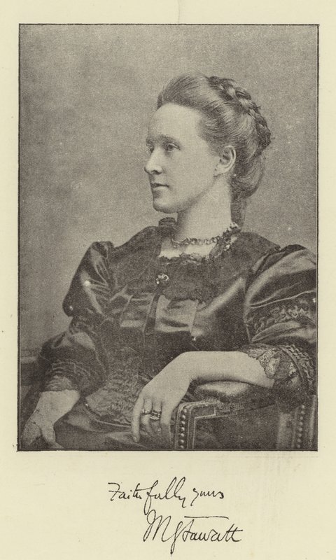 Fru Henry Fawcett af English Photographer