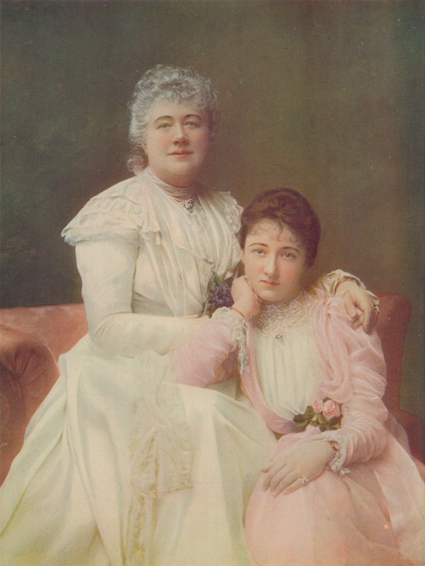 Mrs. Lewis og Miss Mabel Terry-Lewis af English Photographer
