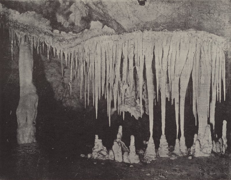Nellies Grotte, Jenolan Caves af English Photographer