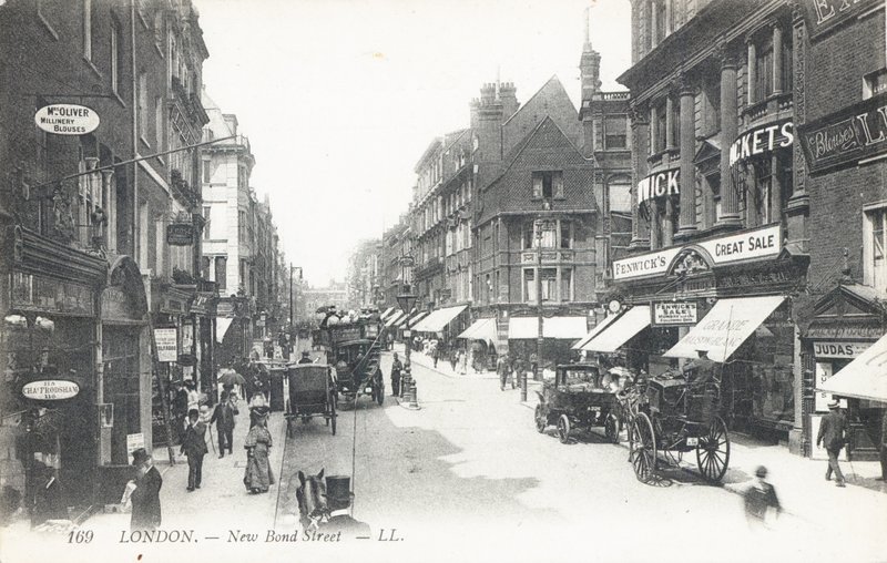 New Bond Street i West End af English Photographer