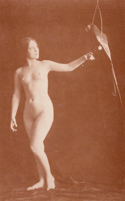 Nudistkunst: Overtalelse (s/h-foto) af English Photographer