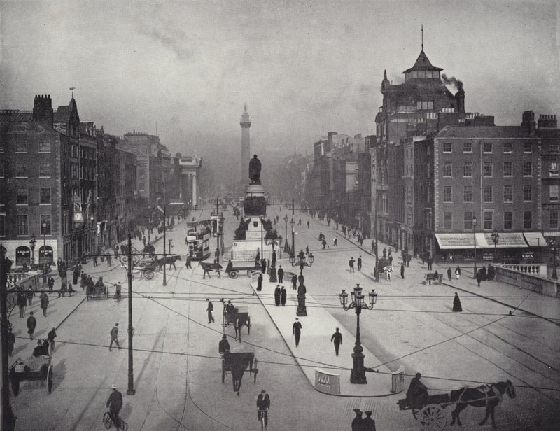 OConnell Street (Sackville Street), Dublin af English Photographer