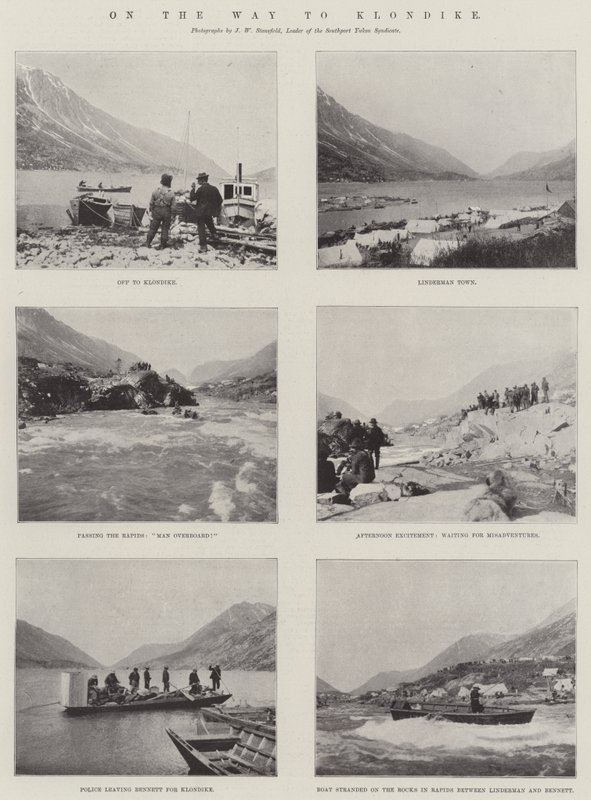 På vej til Klondike af English Photographer