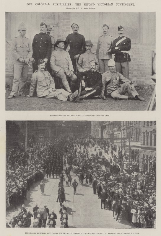 Vores koloniale medhjælpere, det andet victorianske kontingent af English Photographer