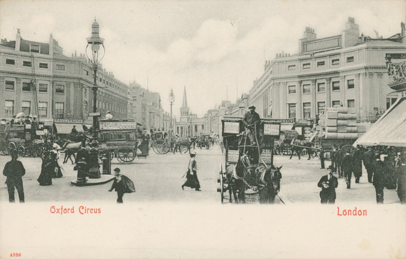 Oxford Circus, London af English Photographer