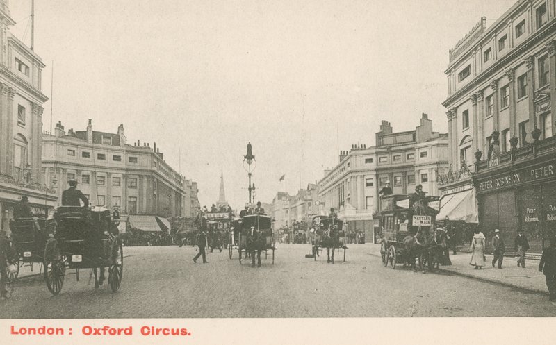 Oxford Circus, London af English Photographer