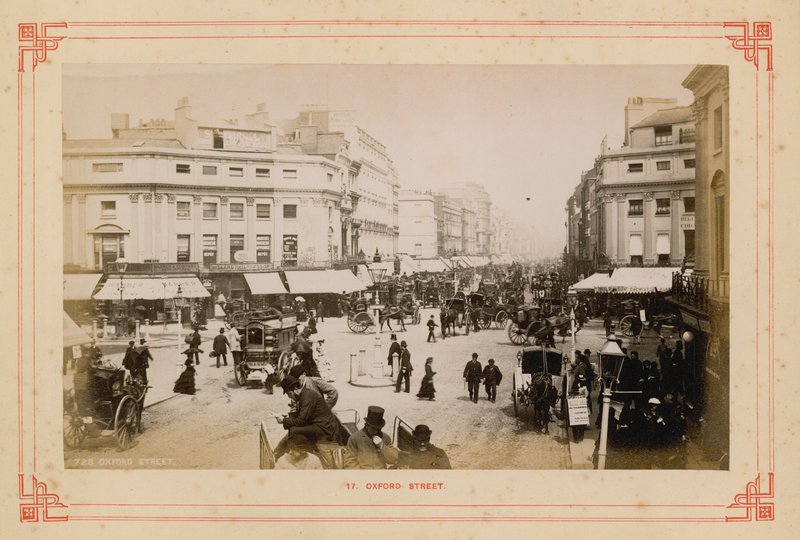 Oxford Street, Regent Circus, London af English Photographer