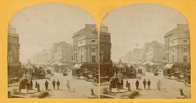 Oxford Street, Regent Circus, London af English Photographer