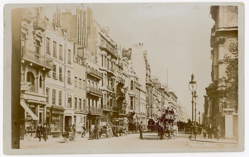 Pall Mall, London af English Photographer