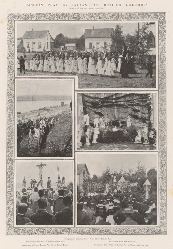 Passion Play af Indians of British Columbia af English Photographer