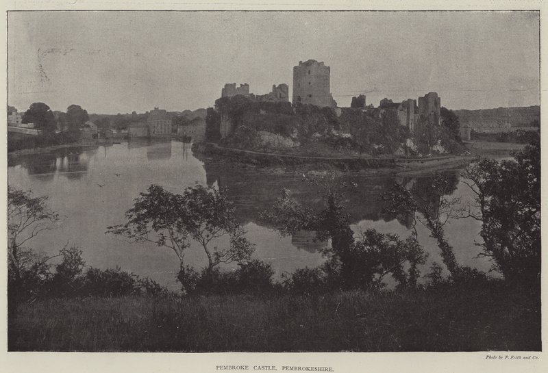 Pembroke Castle, Pembrokeshire af English Photographer