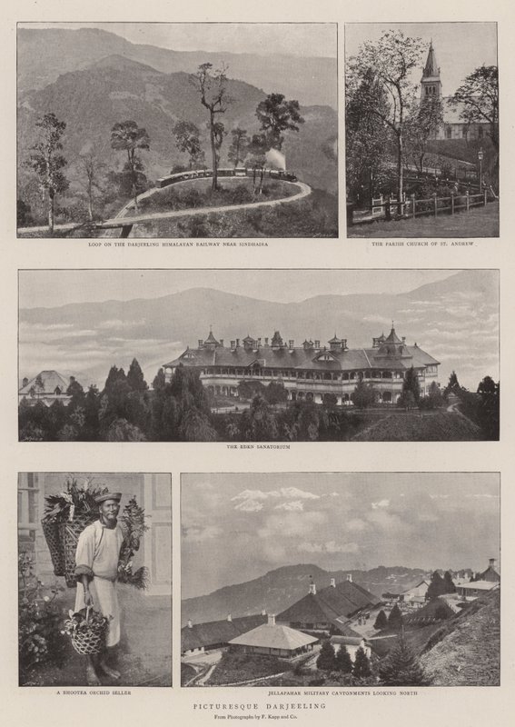 Malerisk Darjeeling af English Photographer