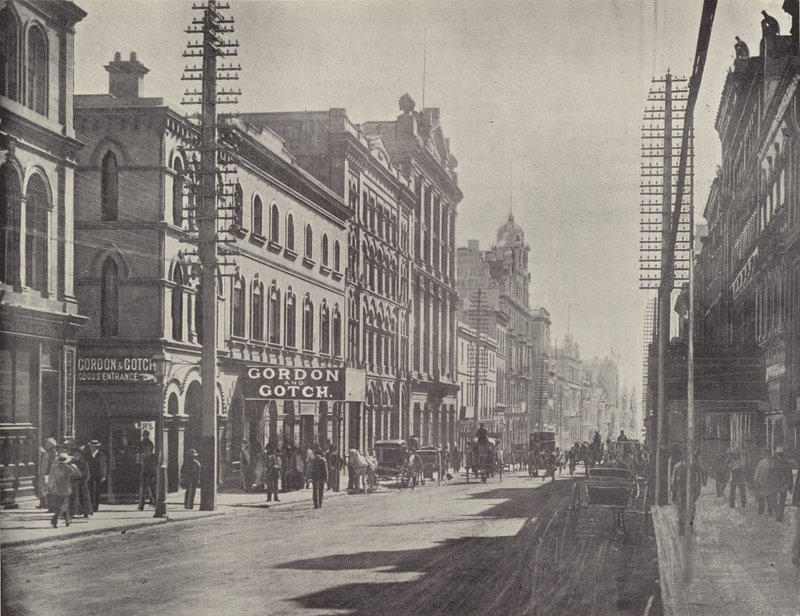Pitt Street, Sydney af English Photographer