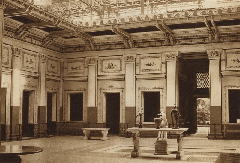 Pompeianske domstol af English Photographer