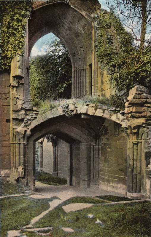 Porch til Great Hall, Kenilworth af English Photographer