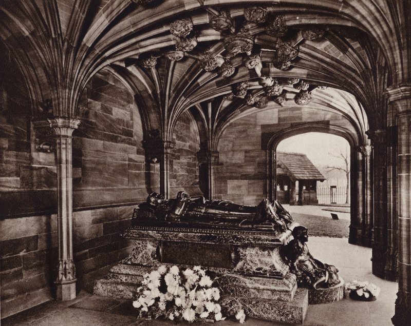 Port Sunlight: Tombs of the founder, William Hesketh Lever, and his wifedani af English Photographer