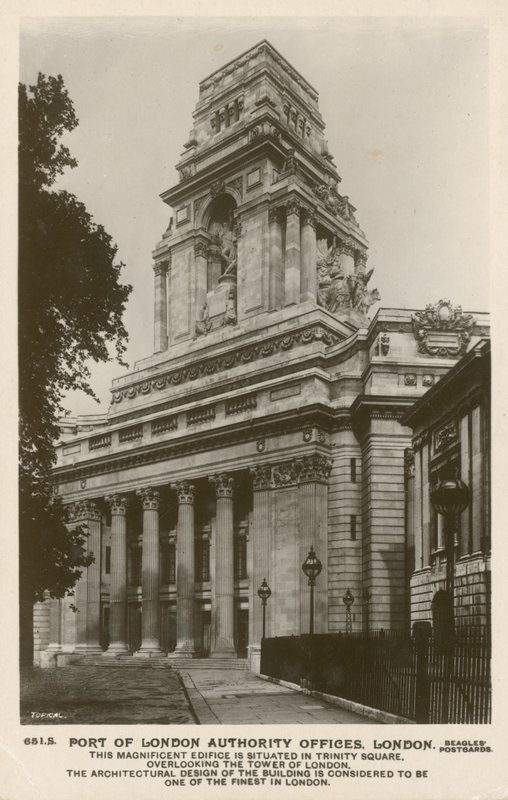 Port of London Authority Offices, London af English Photographer