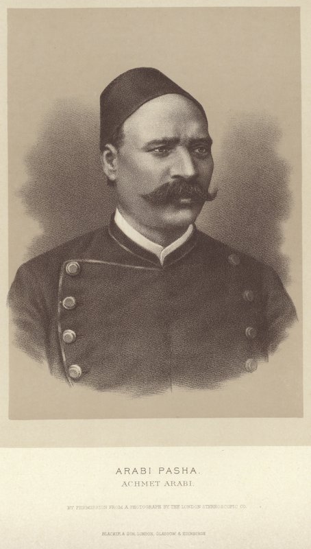 Portræt af Arabi Pasha af English Photographer