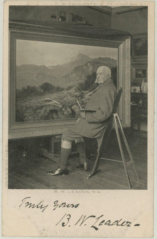 Portræt af Benjamin Williams leder af English Photographer