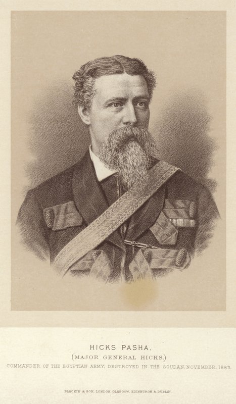Portræt af oberst William Hicks af English Photographer