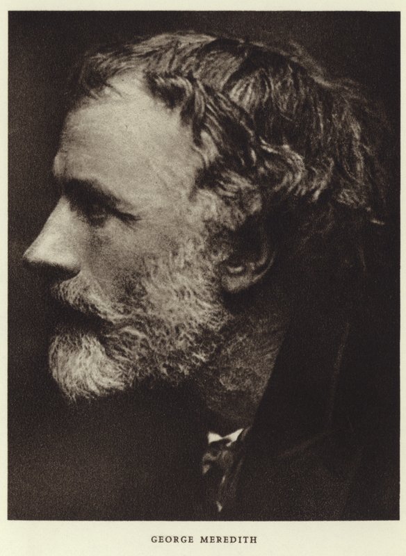 Portræt af George Meredith af English Photographer
