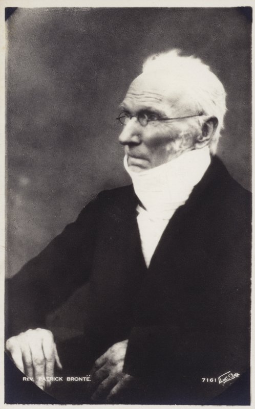 Portræt af pastor Patrick Bronte af English Photographer