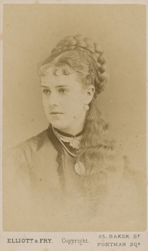 Portræt af den prostituerede Mabel Gray af English Photographer
