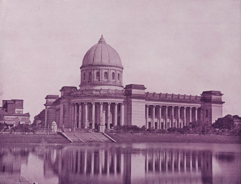 Postkontor, Calcutta af English Photographer