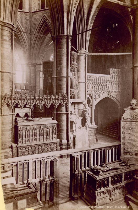 Postkort fra Westminster Abbey af English Photographer