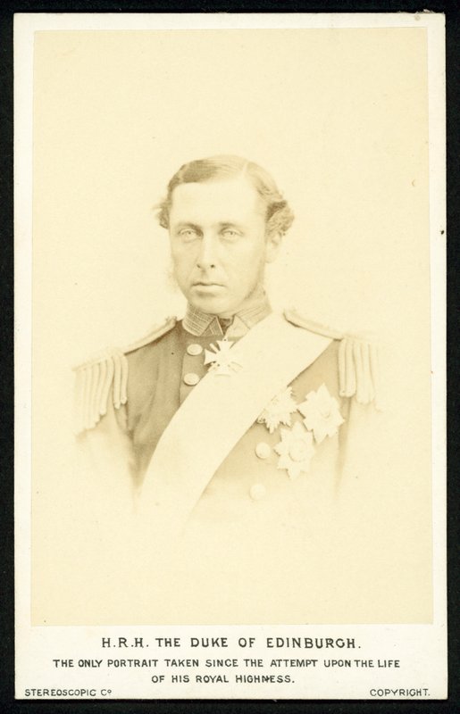 Prins Alfred, hertug af Edinburgh af English Photographer