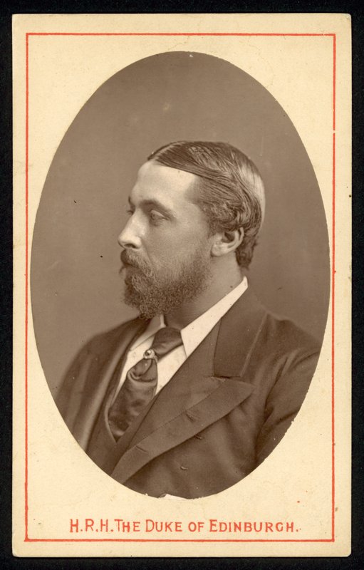 Prins Alfred, hertug af Edinburgh af English Photographer
