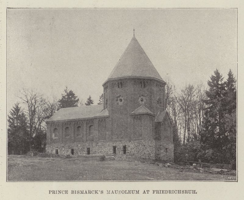 Prins Bismarcks mausoleum i Friedrichsruh af English Photographer