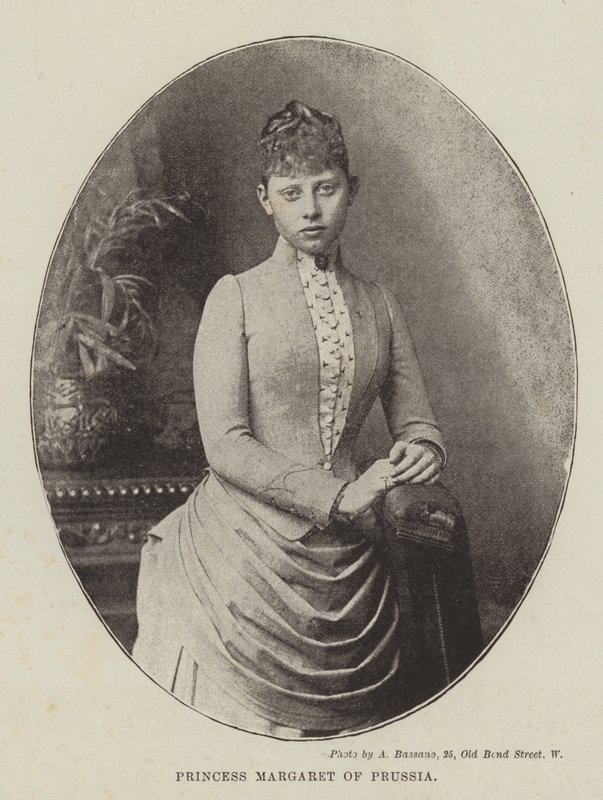 Prinsesse Margaret af Preussen af English Photographer
