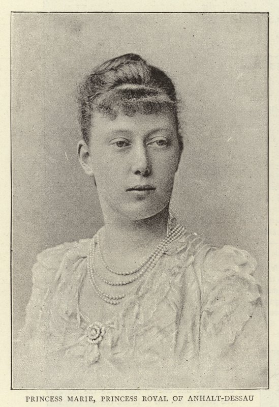 Prinsesse Marie, Prinsesse Royal af Anhalt-Dessau af English Photographer