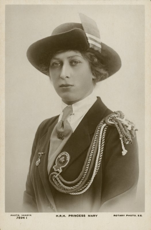 Prinsesse Mary (s/h foto) af English Photographer
