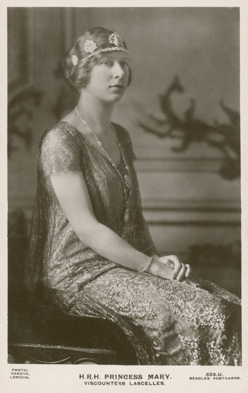 Prinsesse Mary, Viscountesse Lascelles (s/h-billede) af English Photographer