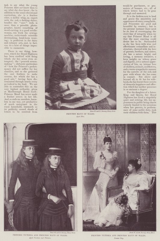 Prinsesse Maud af Wales af English Photographer