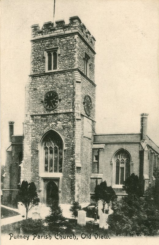 Putney Church, London af English Photographer
