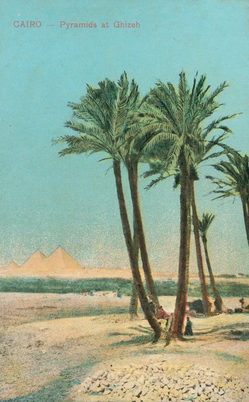 Pyramiderne i Giza, Egypten (foto) af English Photographer