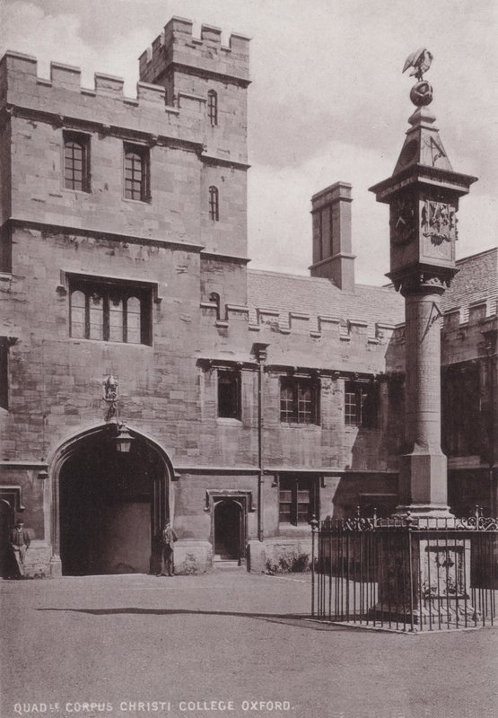 Quadrangle Corpus Christi College Oxford af English Photographer